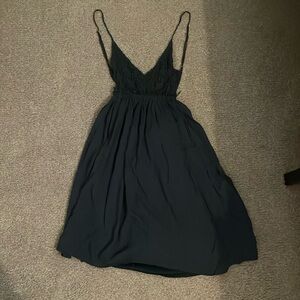 Vici open back mini dress! Blueish/grey!